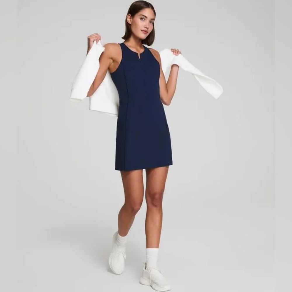 SPANX Get Moving Zip Front Dress